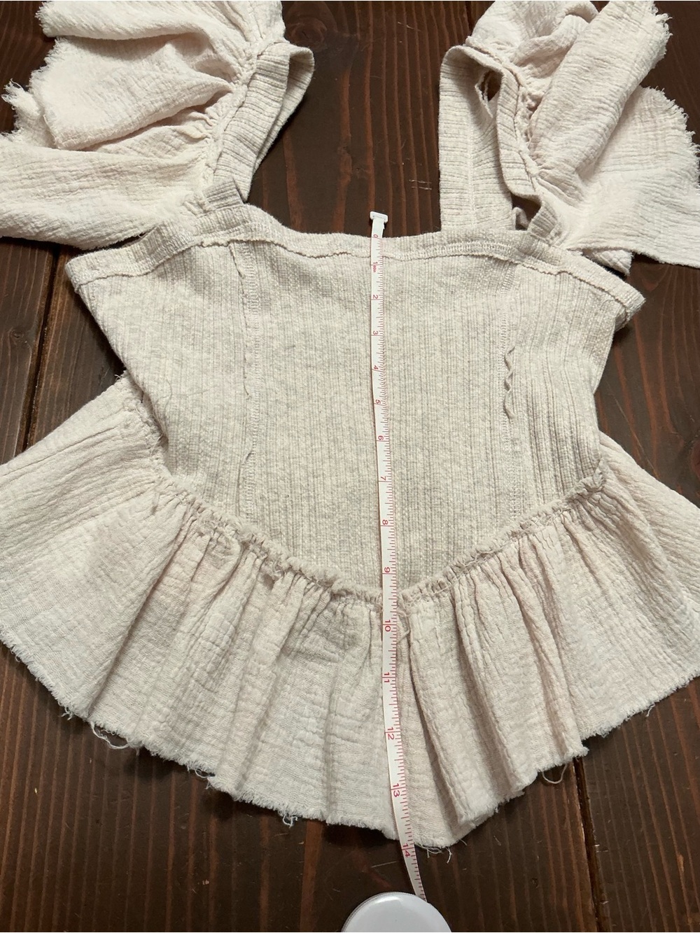 Free People off the shoulder Top - Picture 11 of 12